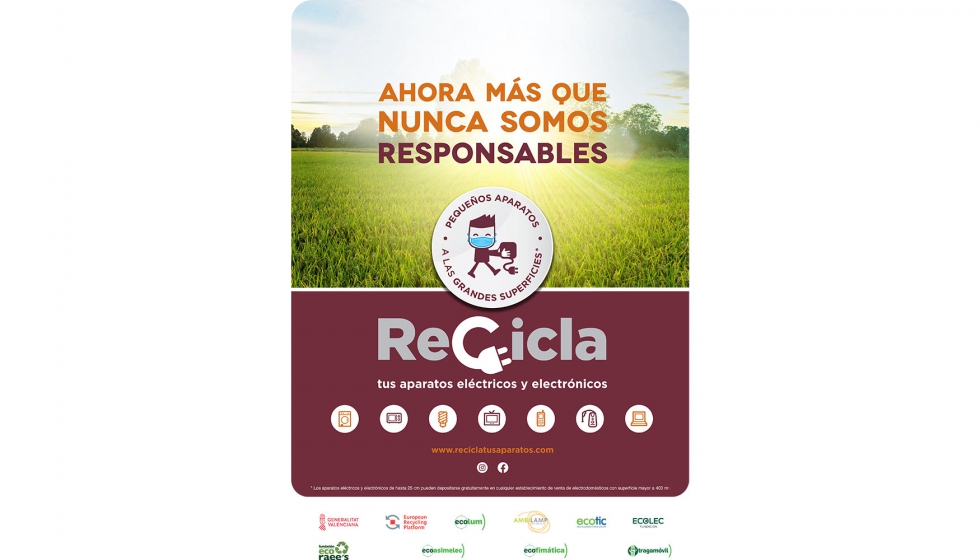 Lee más sobre el artículo [:es]La campaña ‘recicla tus aparatos’ retoma su recorrido por la Comunidad Valenciana[:va]La campanya ‘recicla els teus aparells’ reprèn el recorregut per la Comunitat Valenciana[:]