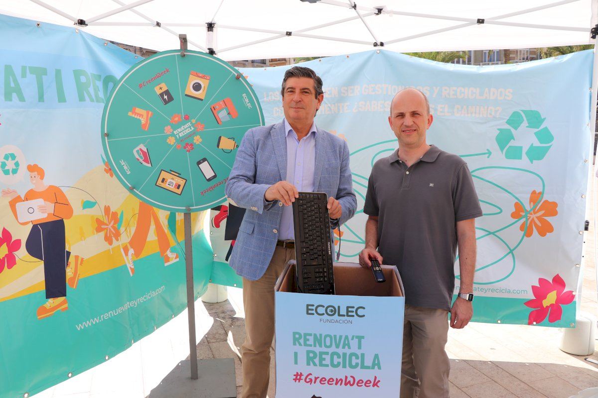 Lee más sobre el artículo Valencia acoge la #GreenWeek22 de la Fundación Ecolec con el objetivo de concienciar sobre el reciclaje de RAEE