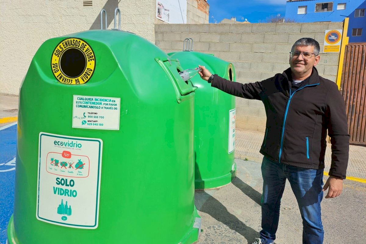 Lee más sobre el artículo Alcalà-Alcossebre lidera el reciclaje de vidrio en la provincia de Castellón durante 2022