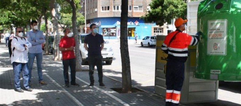 Castelló amplía la red de contenedores de reciclaje de vidrio con facilidades para la hostelería