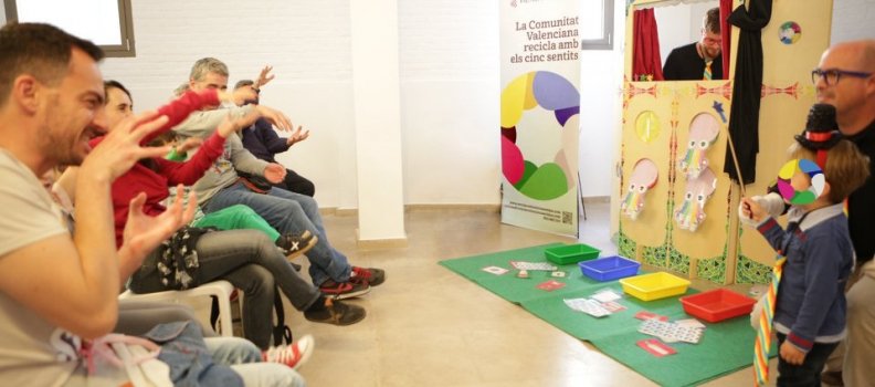 El Festival VESOS de València, un gran espai ciutadà de participació per a Reciclar amb els Cinc Sentits