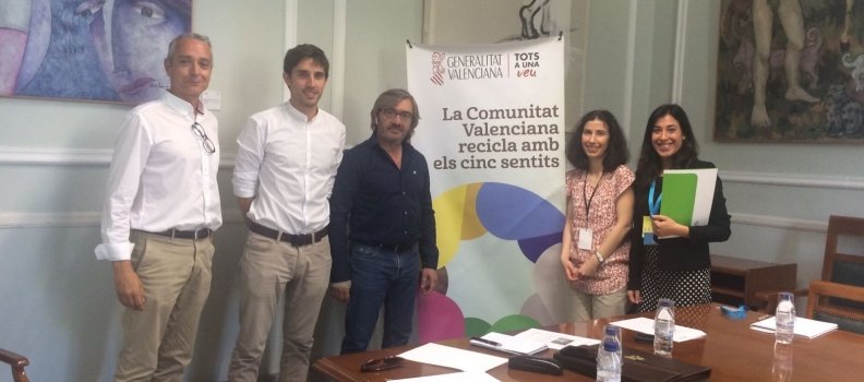 El Consorci del Baix Vinalopó i Recicla amb els Cinc Sentits s’uneixen per al desenvolupament d’activitats d’educació ambiental